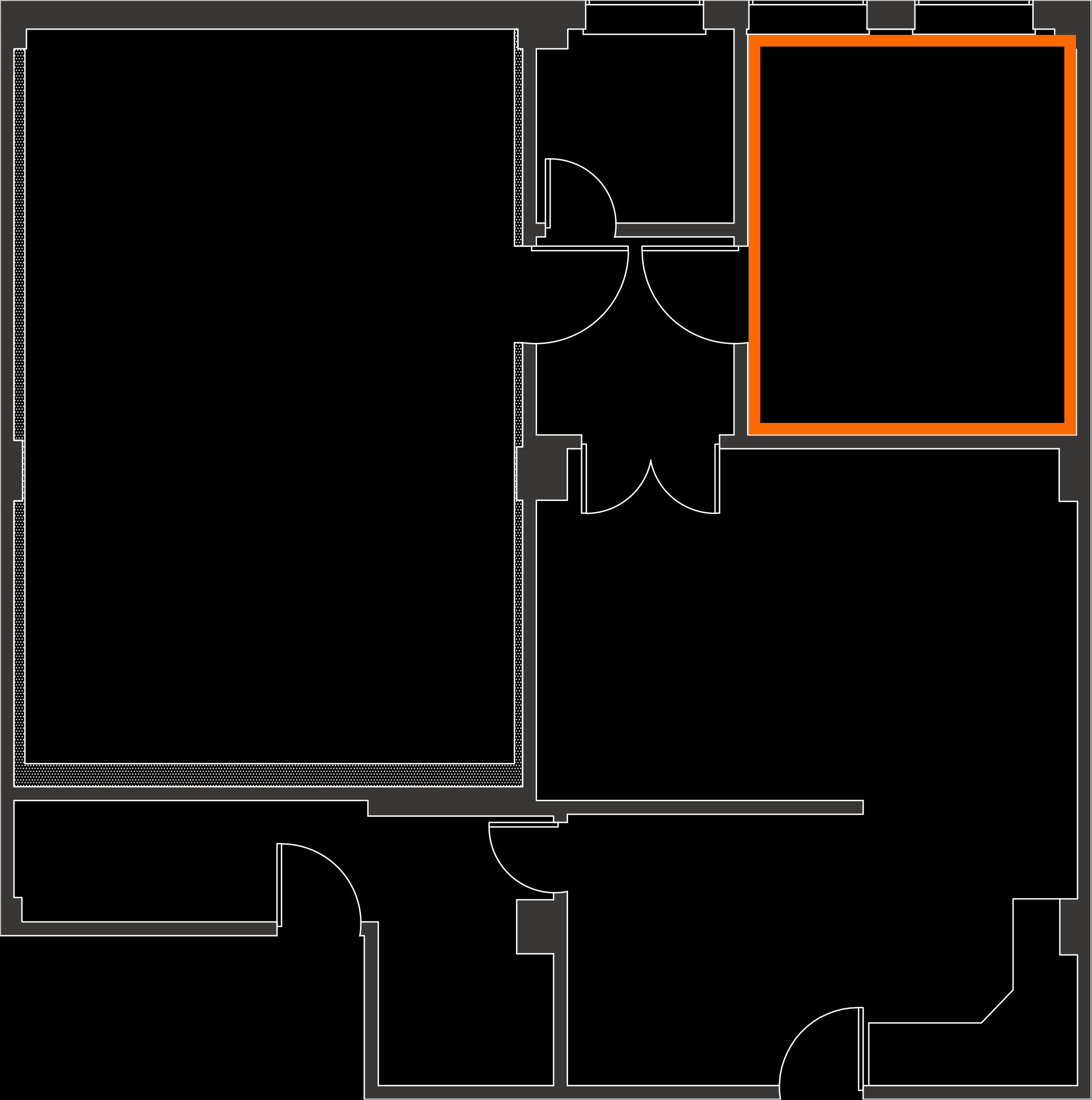 Post Lab One floorplan with Suite One highlighted.